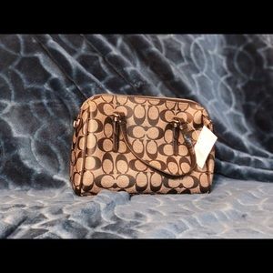 Coach Peyton Signature Bennett Mini Satchel